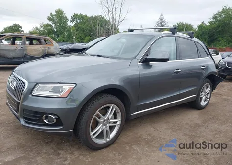 2016 Audi Q5 2.0T Premium from USA, damaged, VIN WA1L2AFP9GA090927